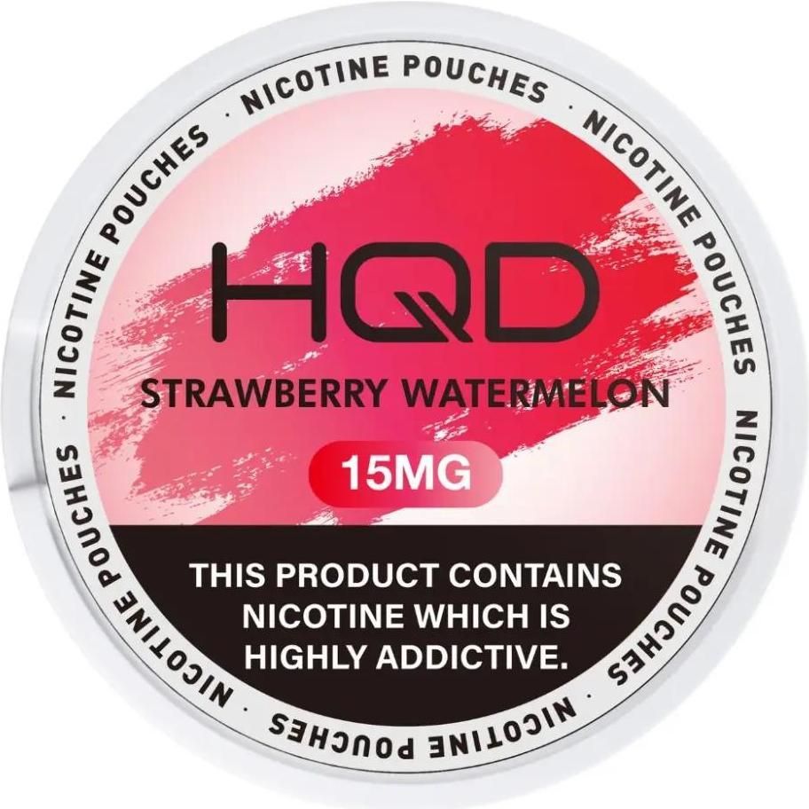 Parches Strawberry Watermelon Hqd Pouches 15mg 1 Unidad