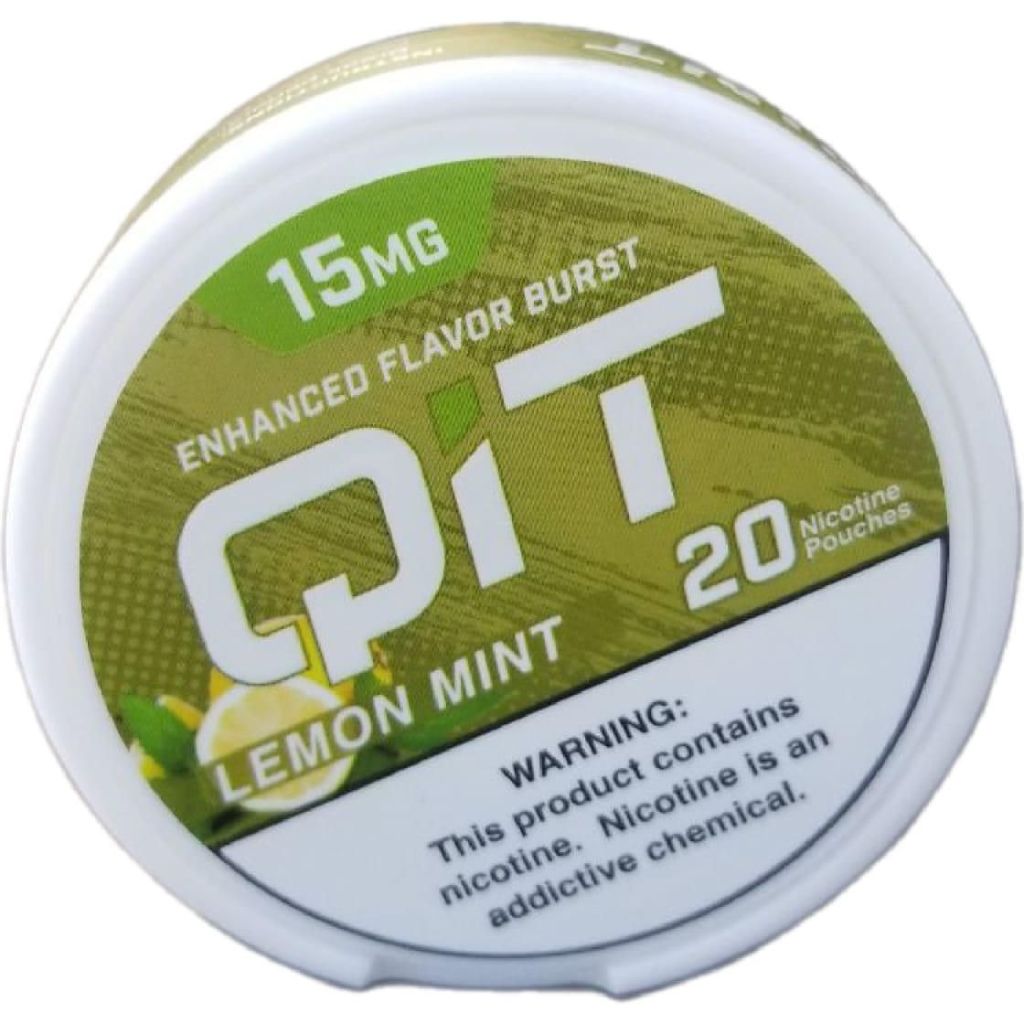 Pouches Qit Lemon Mint 15 De Nicotina 1 Unidad