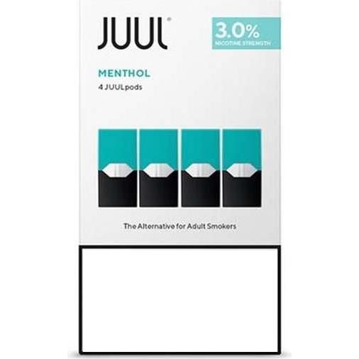 Cartucho Juul Clasicc Mentol 3%