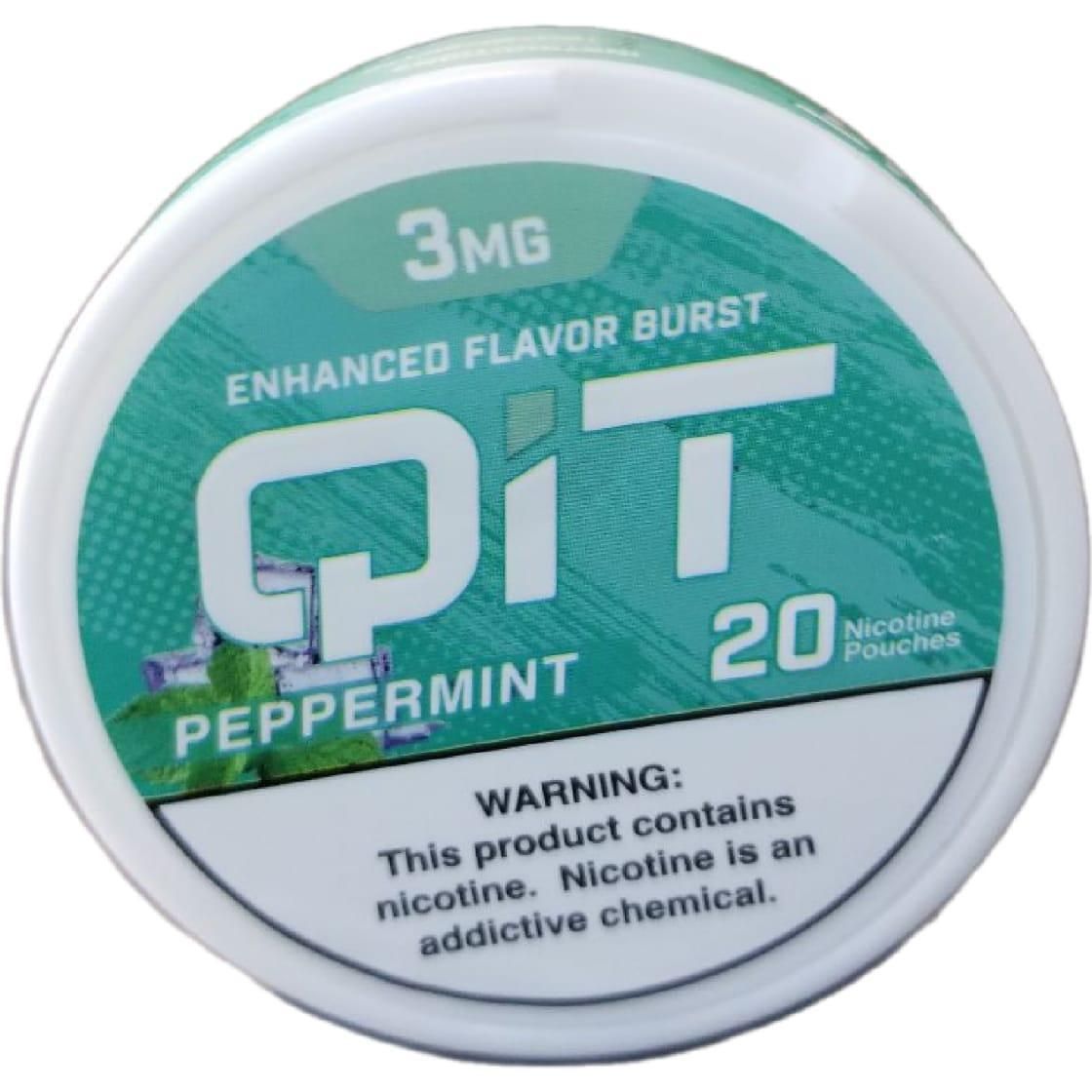 Pouches Qit Peppermint 3 De Nicotina 1 Unidad: imagen 1