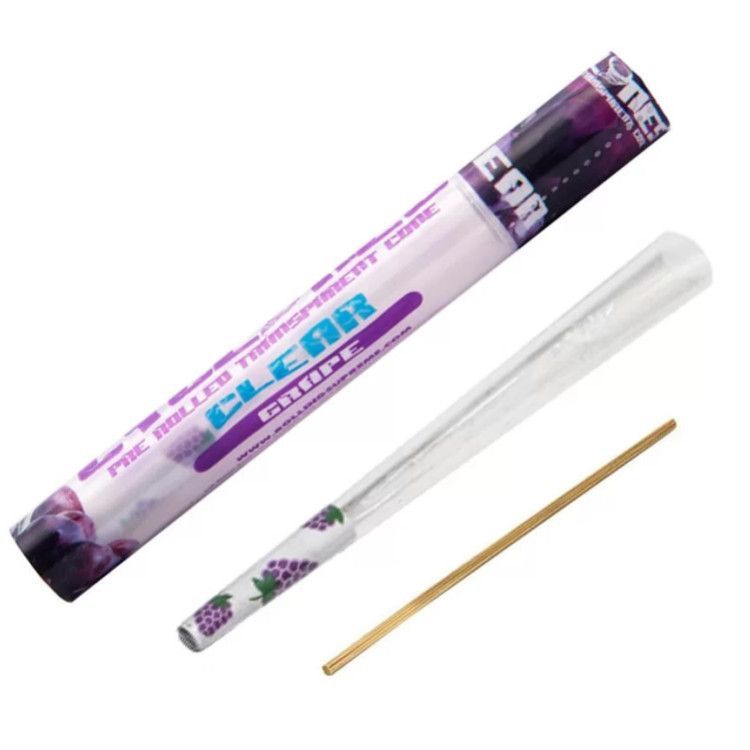 Papel de Fumar Cyclones Klear Grape 1 Unidad