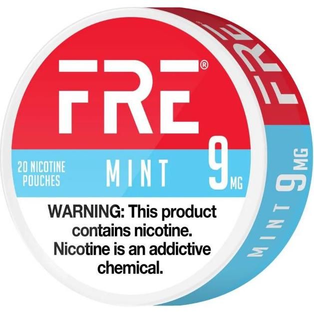 Bolsa De Nicotina Fre Mint (9 Mg) 20 Unidades