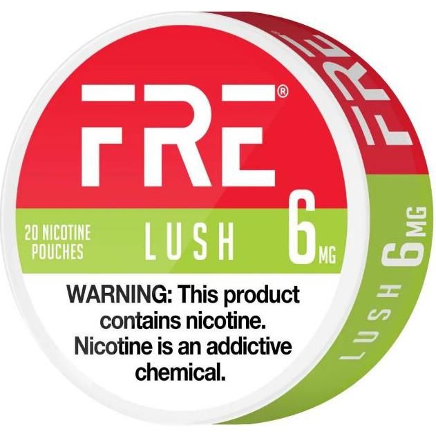 Bolsa De Nicotina Fre Lush (6 Mg) 20 Unidades