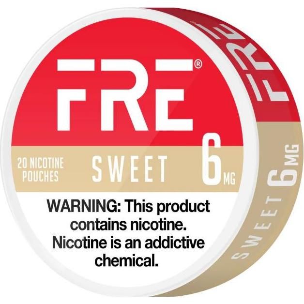Bolsa De Nicotina Fre Sweet (6 Mg) 20 Unidades