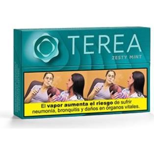 Cigarrillos Terea Zesty Mint 1 Cajetilla