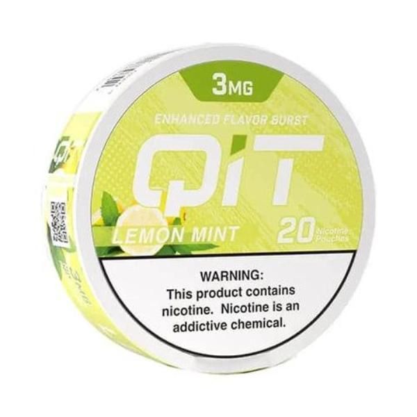 Pouches Qit Lemon Mint 3 De Nicotina 1 Unidad