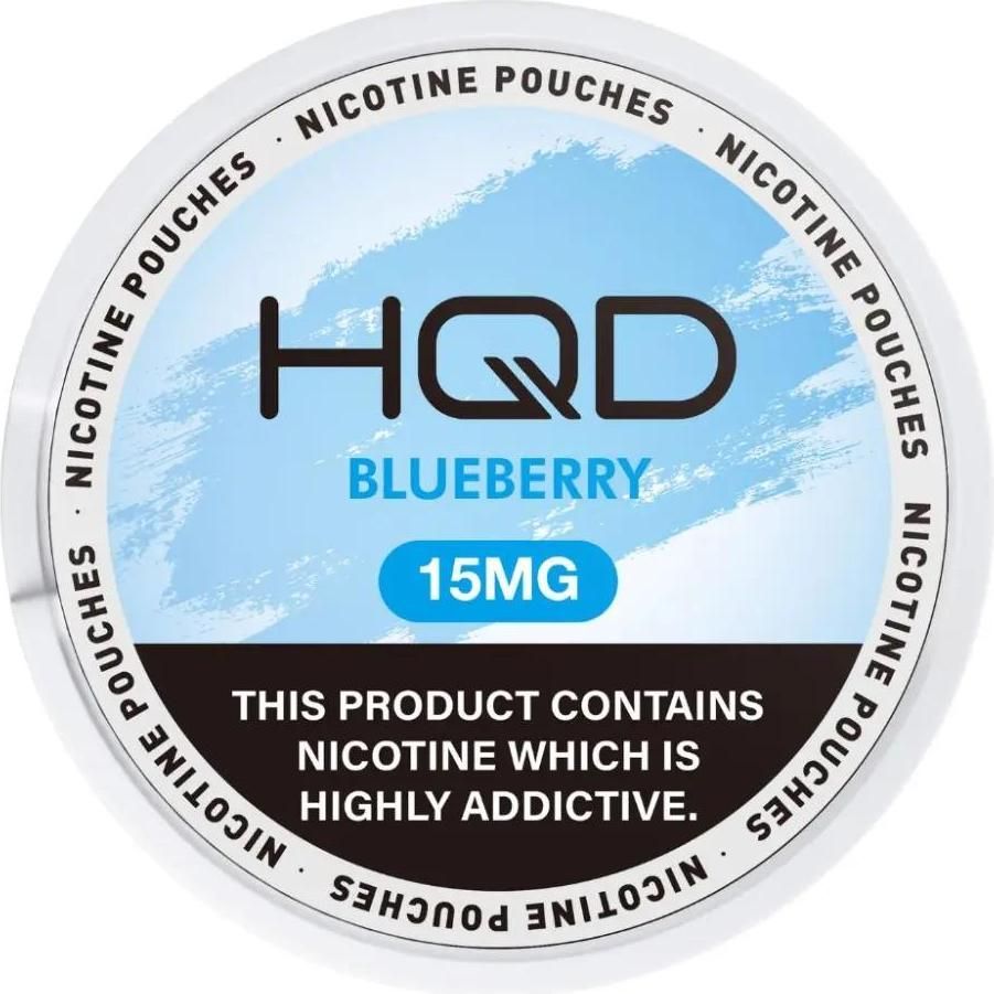 Parches Blueberry Hqd Pouches 15mg 1 Unidad