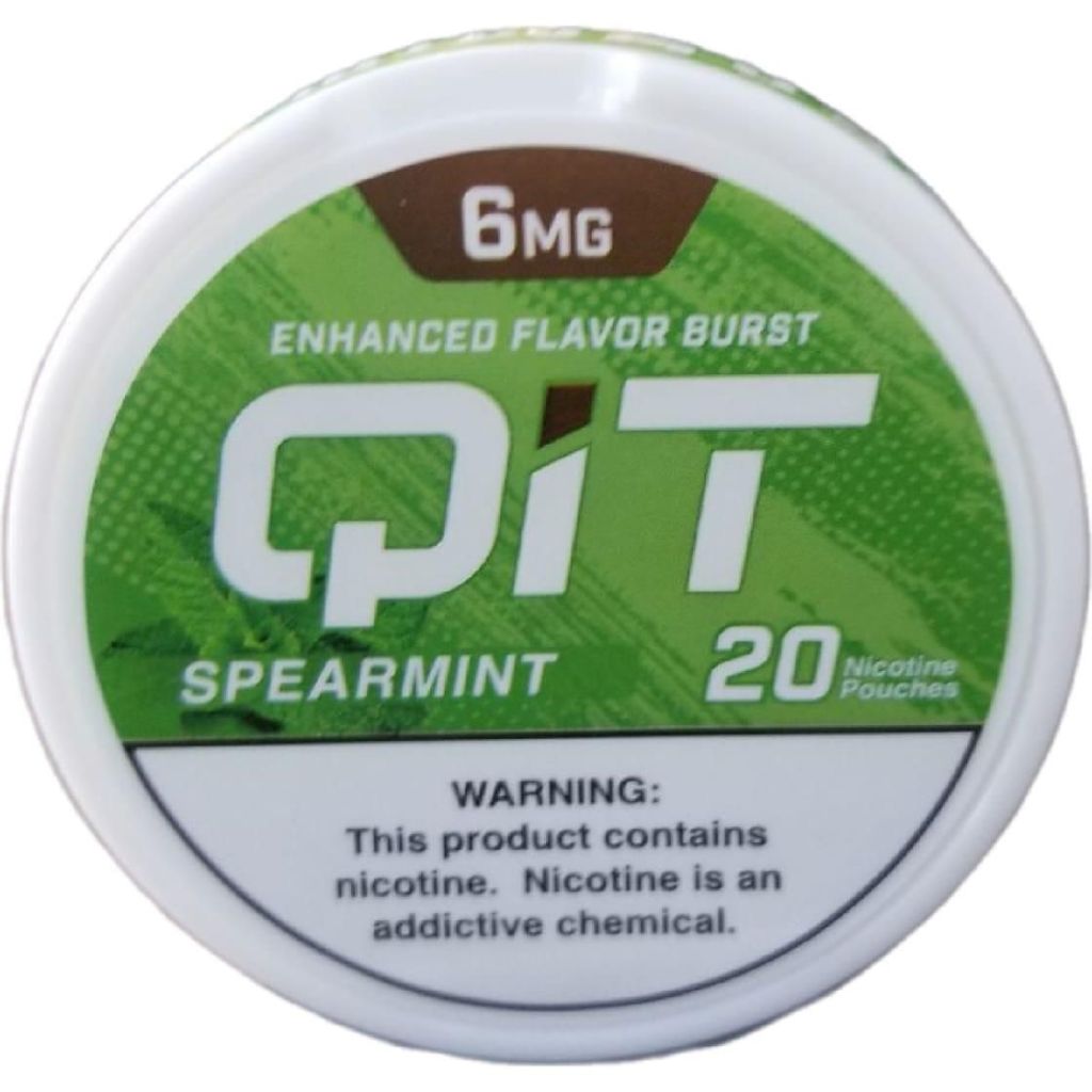 Pouches Qit Spearmint 6 De Nicotina 1 Unidad