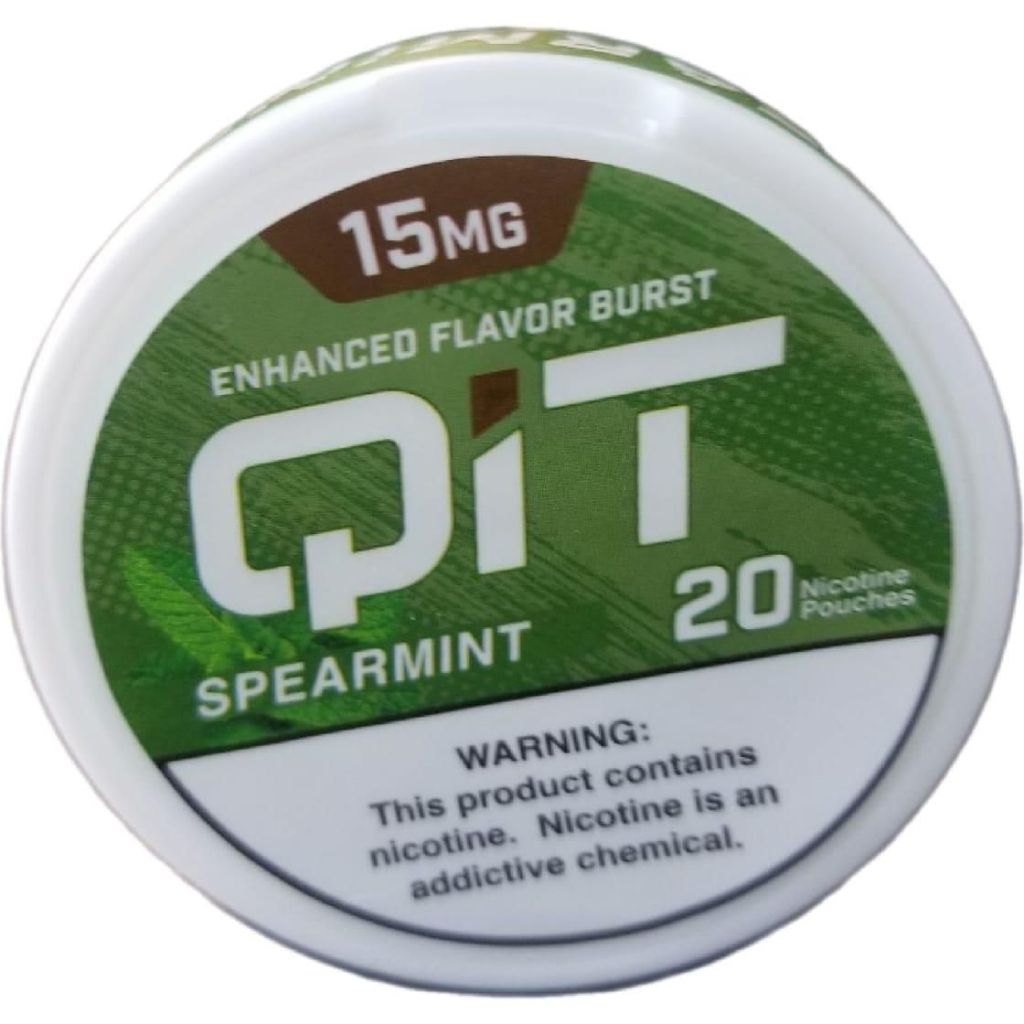 Pouches Qit Spearmint 15 De Nicotina 1 Unidad