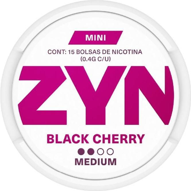 Bolsa de Nicotina ZYN Black Cherry Medium 3 mg