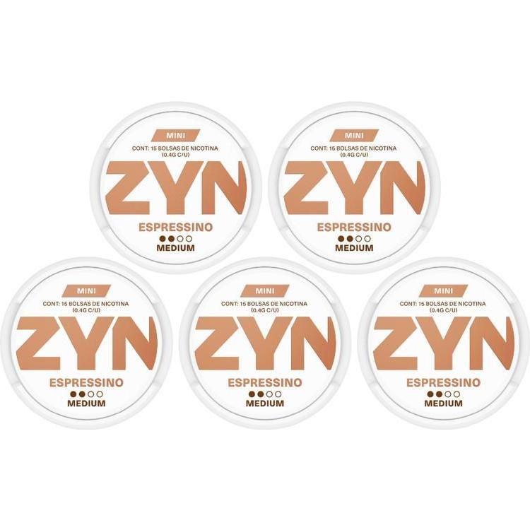 Bolsas Zyn Espressino Medium 5 Unidades