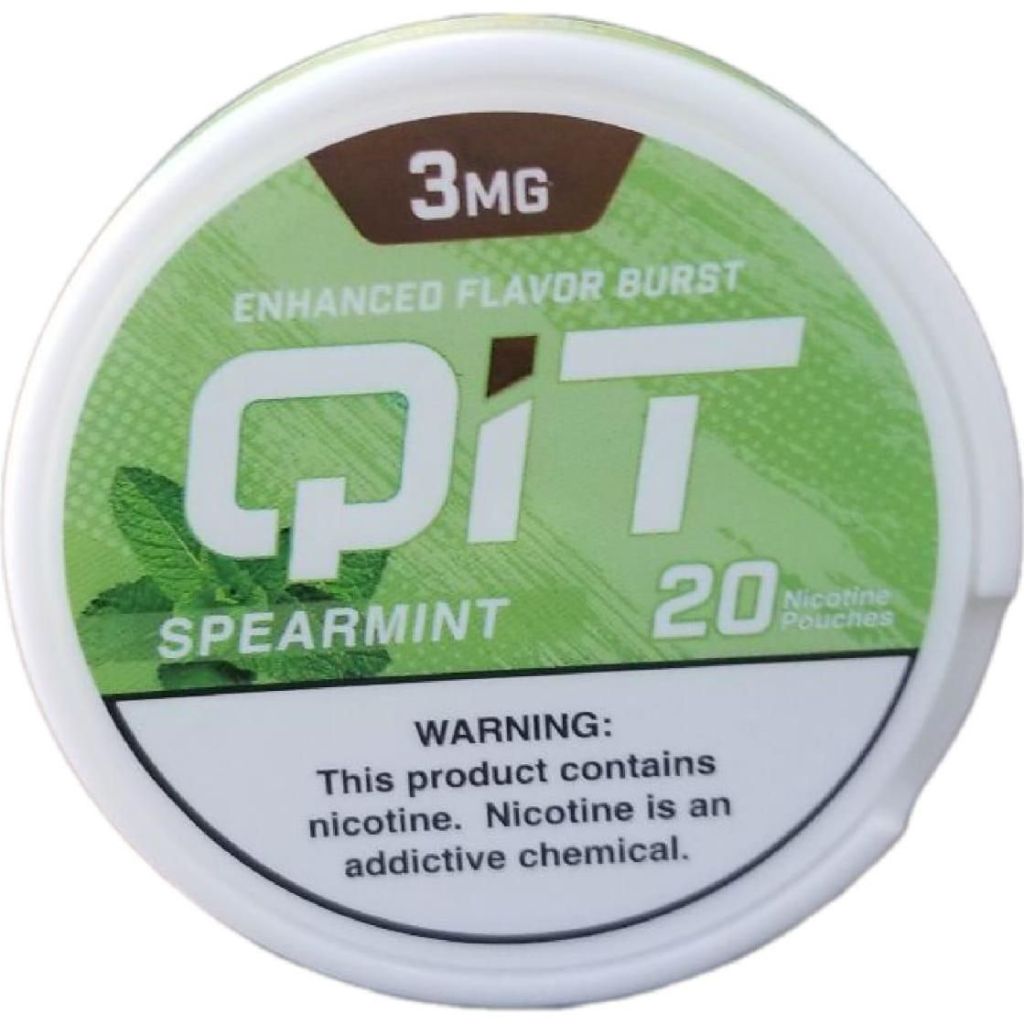 Pouches Qit Spearmint 3 De Nicotina 1 Unidad