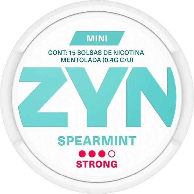 Bolsa de Nicotina ZYN Spearmint Strong 6 mg