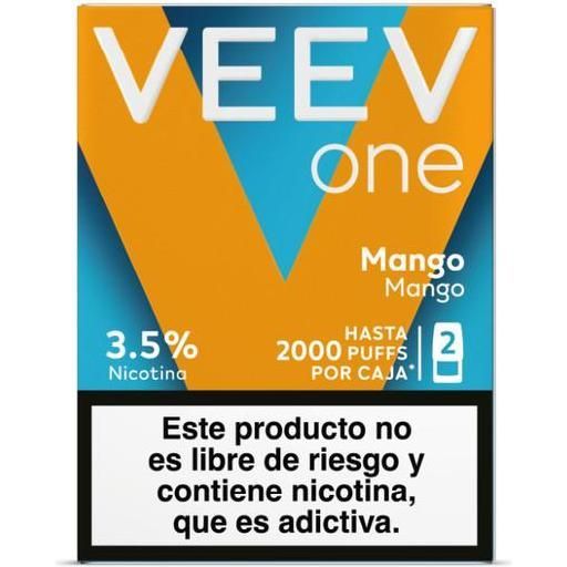 Veev One Pod (1000 Puffs 3.5% Nicotina) Mango 2 Unidades
