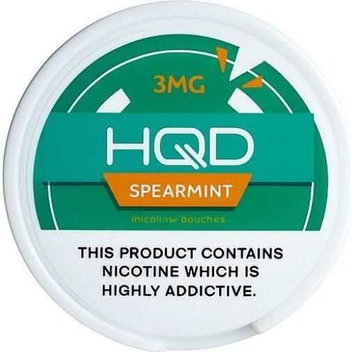 Pouches De Nicotina Hqd 3 Mg Spearmint 1 Unidad